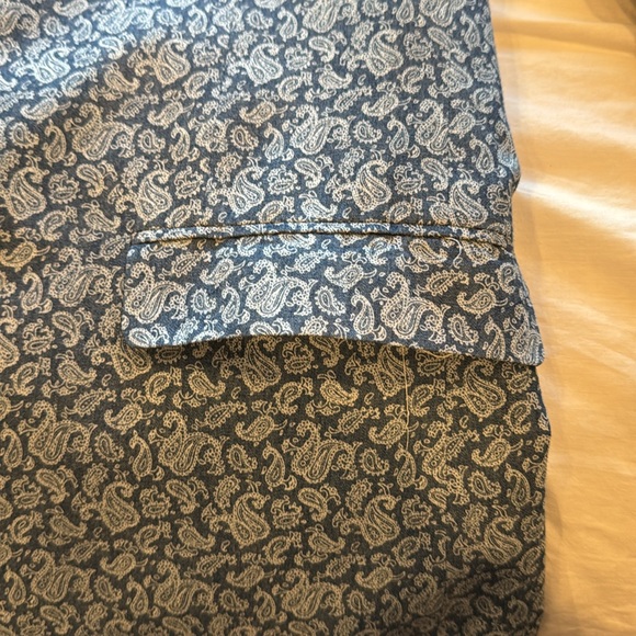 Vintage Tommy Hilfiger Paisley Sport Coat Size 48R - Picture 3 of 9